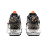 [Custom Wukong Drawing]  KD Trey 5 IX Basketball Shoes Unisex Mid-Top White - Image 5