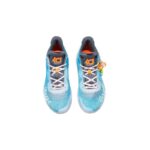[Custom The Dream of the sea blue]  KD Trey 5 IX Basketball Shoes Unisex Mid-Top Blue Gray - Image 4