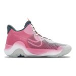 [Custom The same kind of funny chirping for both men and women]  KD Trey 5 IX Basketball Shoes Unisex Mid-Top Black/Pink/Gray - Image 2