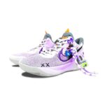 [Custom Heartbeat Moment]  KD Trey 5 IX Basketball Shoes Unisex Low-Top Purple/White - Image 2
