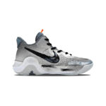 [Custom Scar-faced bear]  KD Trey 5 IX Basketball Shoes Unisex Low-Top Black Gray - Image 2