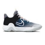 [Custom Future City]  KD Trey 5 IX Basketball Shoes Unisex Mid-Top White, Black, Gray, Blue - Image 2