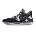 [Custom The Contract of Death]  KD Trey 5 IX Basketball Shoes Unisex Mid-Top White Black Red - Image 2