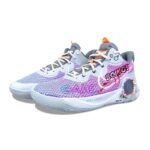 [Custom Whimsical imagination]  KD Trey 5 IX Basketball Shoes Unisex Mid-Top Purple - Image 3