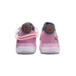 [Custom The City of Dazzling Light]  KD Trey 5 IX Basketball Shoes Unisex Mid-Top Blue/Pink - Image 4