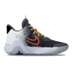 [Custom Unisex SWAGGY]  KD Trey 5 IX Basketball Shoes Unisex Mid-Top Gray/Black/Green - Image 2