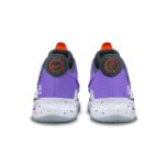 [Custom SUNS of the same style for both men and women]  KD Trey 5 IX Basketball Shoes Unisex Mid-Top Gray/Orange/Purple/White/Black - Image 4