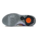 [Custom SUNS of the same style for both men and women]  KD Trey 5 IX Basketball Shoes Unisex Mid-Top Gray/Orange/Purple/White/Black - Image 5