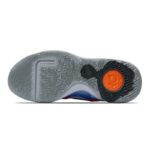 [Custom The same style for both men and women, thunderous and powerful]  KD Trey 5 IX Basketball Shoes Unisex Mid-Top Grey/Blue/Orange/Black - Image 5