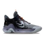 [Custom Unisex Storm Decision]  KD Trey 5 IX Basketball Shoes Unisex Mid-Top Black/Gray/Gold - Image 2