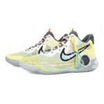 [Custom Afternoon love for both men and women]  KD Trey 5 IX Basketball Shoes Unisex Mid-Top Yellow/Blue/Gray/Black/White - Image 3