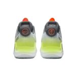 [Custom Unisex violent spiders]  KD Trey 5 IX Basketball Shoes Unisex Mid-Top Grey/Green/Black/White - Image 4