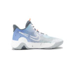 [Custom The same style for men and women]  KD Trey 5 IX Basketball Shoes Unisex Mid-Top Blue - Image 2