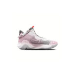 [Custom Pink and shiny swallowtail for both men and women]  KD Trey 5 IX Basketball Shoes Unisex Mid-Top Pink - Image 2
