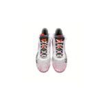 [Custom Pink and shiny swallowtail for both men and women]  KD Trey 5 IX Basketball Shoes Unisex Mid-Top Pink - Image 4