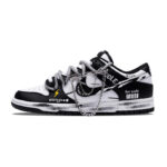 [Custom General energy]  Dunk Skateboarding Shoes Unisex Low-top White - Image 2