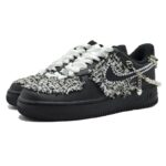 [Custom Ruohuantang - A Thousand pieces of tassels]  Air Force 1 Skateboarding Shoes Women's - Image 3