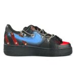 [Custom Nana Osaki]  Air Force 1 Skateboarding Shoes Low-top Black - Image 3