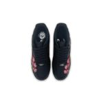 [Custom Peony Black Samurai]  Air Force 1 Skateboarding Shoes Women's - Image 4
