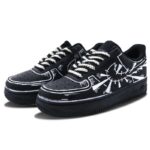 [Custom Racing]  Air Force 1 Skateboarding Shoes Women's Low-top White - Image 3