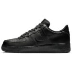 [Custom Black and White Goths]  Air Force 1 Skateboarding Shoes - Image 6