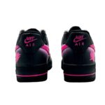 [Custom Neon mark]  Air Force 1 Skateboarding Shoes Women's Low-top Black - Image 4