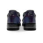 [Custom Female style: Purple Moon Night]  Air Force 1 Skateboard Shoes Women's Low-Top Black/Purple - Image 4