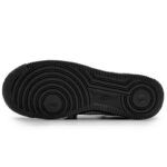 [Custom Female style: Purple Moon Night]  Air Force 1 Skateboard Shoes Women's Low-Top Black/Purple - Image 5
