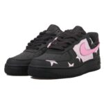 [Custom Neon Universe ]  Air Force 1 Vintage Skateboarding Women's Shoes - Image 3