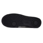 [Custom Women's black and white checkered style]  Air Force 1 Skateboard Shoes Women's Low-Top Black/White - Image 6