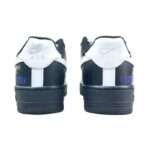[Custom Morse code]  Air Force 1 Skateboard Shoes Women's Low-Top White/Blue - Image 4