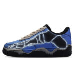 [Custom Female style of frozen soil bone]  Air Force 1 Skateboarding Shoes Women's Low-top Black