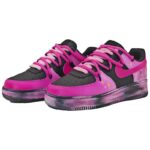 [Custom Neon Barbie]  Air Force 1 Skateboarding Shoes Women's - Image 3