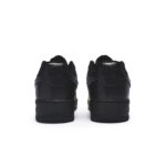 [Custom Women's crazy graffiti yellow]  Air Force 1 Skateboard Shoes Women's Low-Top Black/Yellow - Image 4
