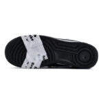 [Custom "North Latitude Smiling Face"]  Air Force 1 Skateboarding Shoes Women's Low-top Black/white - Image 5