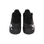 [Custom Darth Vader graffiti female style]  Air Force 1 Skateboarding Shoes Women's Low-top Black/white - Image 4