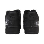 [Custom Darth Vader graffiti female style]  Air Force 1 Skateboarding Shoes Women's Low-top Black/white - Image 5
