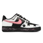 [Custom Women's low-top Y2K sneakers in black pink]  Air Force 1 Skateboarding Shoes Women's - Image 2