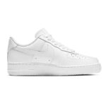 [Custom The dragon is flying and the phoenix is dancing]  Air Force 1 Skateboarding Shoes Women's Low-top White/Brown - Image 2