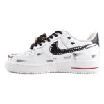 [Custom Gothic skeleton graffiti E]  Air Force 1 Skateboarding Shoes Women's - Image 6