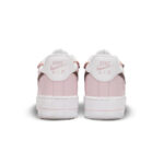 [Custom Flower powder]  Air Force 1 Wear-Resistant Low-Top Skateboard Shoes Women's Pink White - Image 4