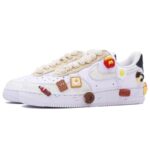 [Custom Doughnut]  Air Force 1 Skateboarding Shoes Women's - Image 3
