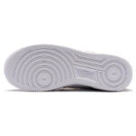 [Custom Impression Rose]  Air Force 1 Skateboarding Shoes Women's Low-top Red/Yellow - Image 5