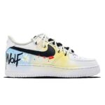 [Custom Female Mondrian graffiti]  Air Force 1 Skateboarding Shoes Women's - Image 4