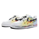 [Custom Female Mondrian graffiti]  Air Force 1 Skateboarding Shoes Women's - Image 5