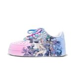 [Custom A girl with an ancient style in the 2D world]  Air Force 1 Skateboarding Shoes Women's Low-top