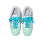 [Custom Lotus emerging from water]  Air Force 1 Skateboard Shoes Women's Low-Top - Image 3