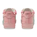 [Custom Unicorn girl]  Air Force 1 Skateboarding Shoes Women's Low-top Pink/Green - Image 4