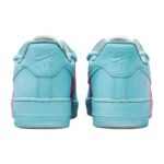 [Custom Macaron woman]  Air Force 1 Skateboarding Shoes Women's Low-top Blue/Purple - Image 4