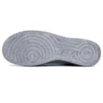 [Custom Colorful butterfly]  Air Force 1 Skateboarding Shoes Women's Low-top Grey/white - Image 5